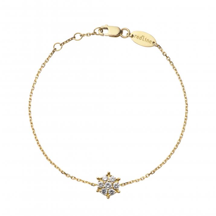 Chain Bracelet Babette Yellow Gold RedLine Jewelry - Redline - 0++