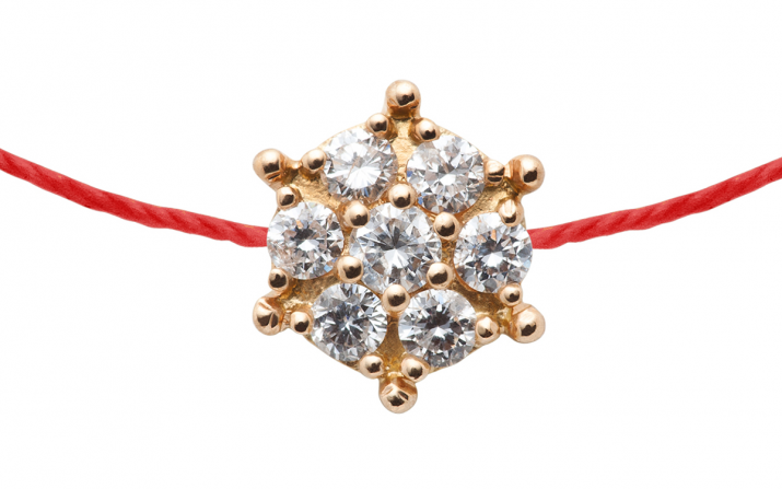 String Bracelet Babette Rose Gold RedLine Jewelry - Redline - 0++