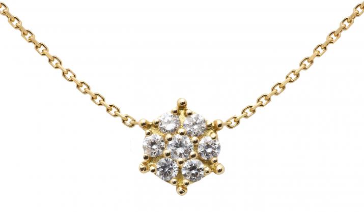 Chain Necklace Babette Yellow Gold RedLine Jewelry - Redline - 0++