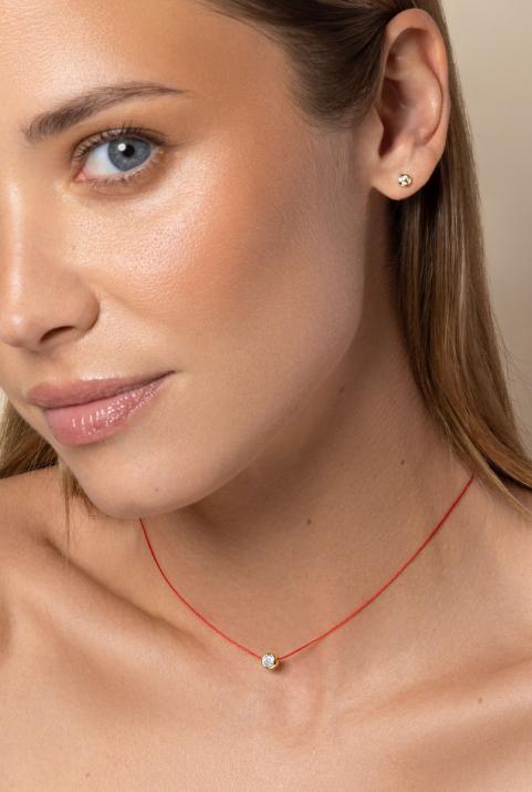 Collar de Hilo Truly Pure Oro Amarillo - Redline - 0++