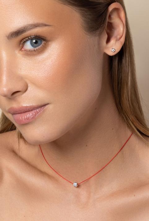 Pulsera Diamante 0,30ct Hilo en Oro Blanco - Redline - 0++