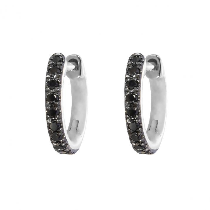 Pendiente Si Joli Mini Creole Kcolor Oro Blanco - Redline - 0++