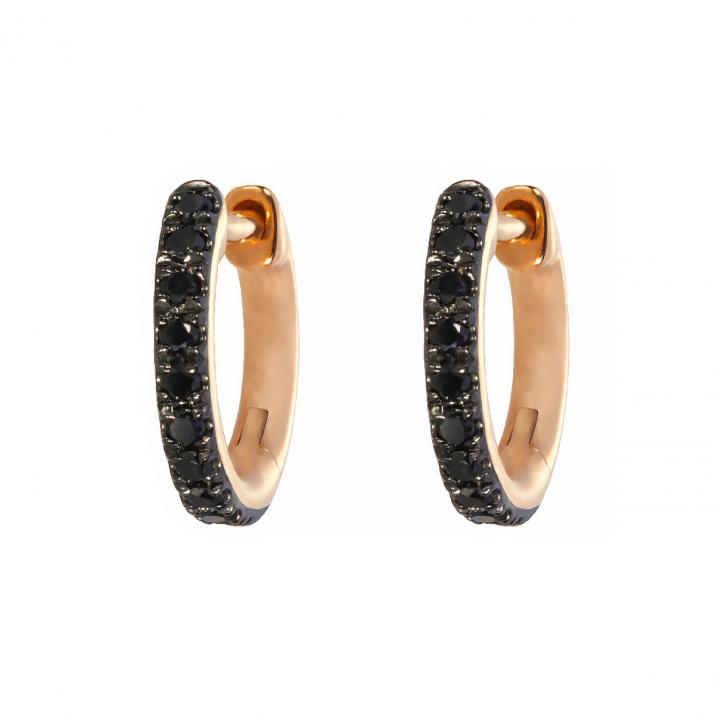 Pendiente Si Joli Mini Creole Kcolor Oro Rosa - Redline - 0++