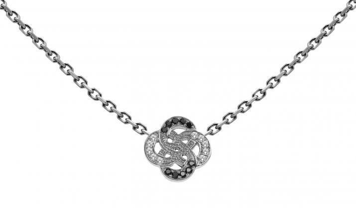 Chain Necklace Arabesque Kcolor Black Gold RedLine Jewelry - Redline