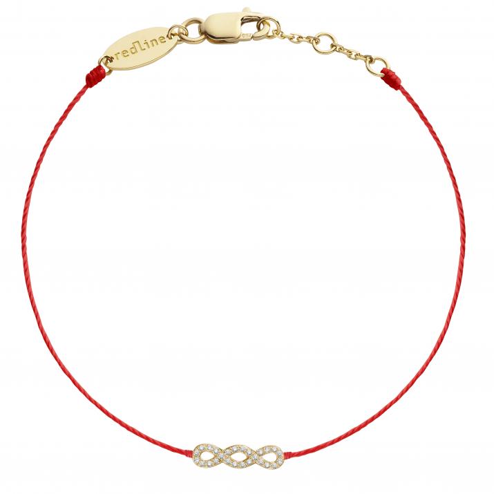 String Bracelet Trinity Black Gold RedLine Jewelry - Redline - 0++