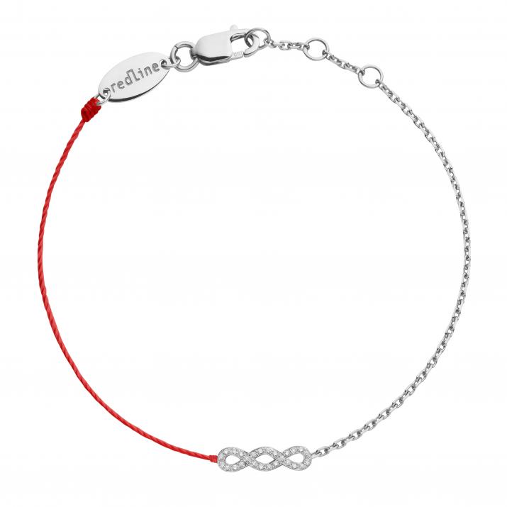 Double Bracelet Trinity White Gold RedLine Jewelry - Redline - 0++