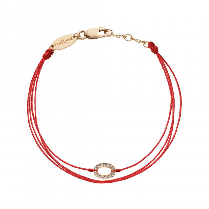 Multistrings Bracelet Mini Sacré Brodé Rose Gold RedLine Jewelry - Redline - 0++
