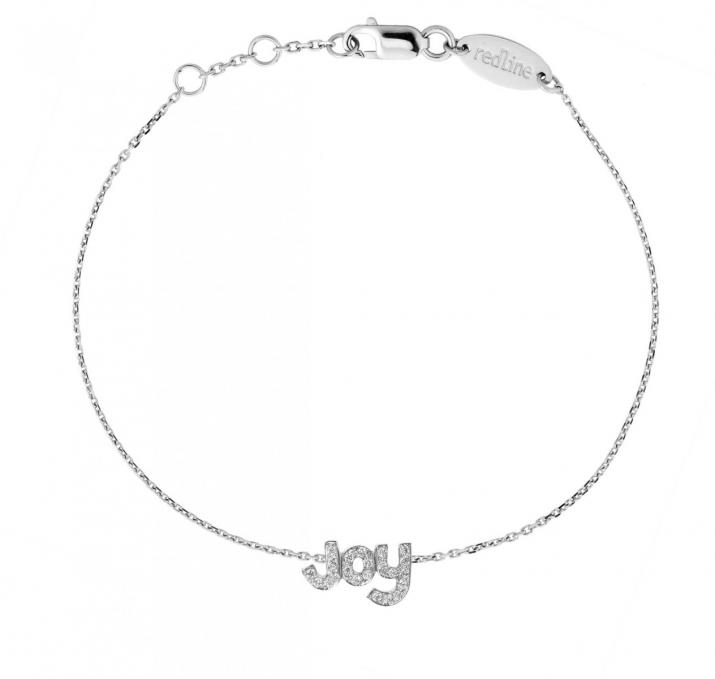 Pulsera en cadena joy con diamantes en oro blanco - Redline - 0++