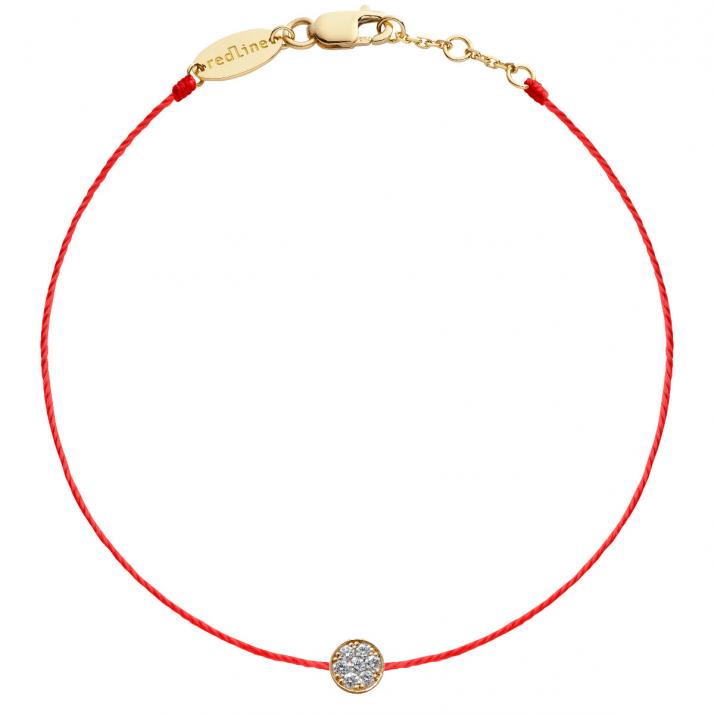 Pulsera Hilo Hope Oro Amarillo - Redline - 0++