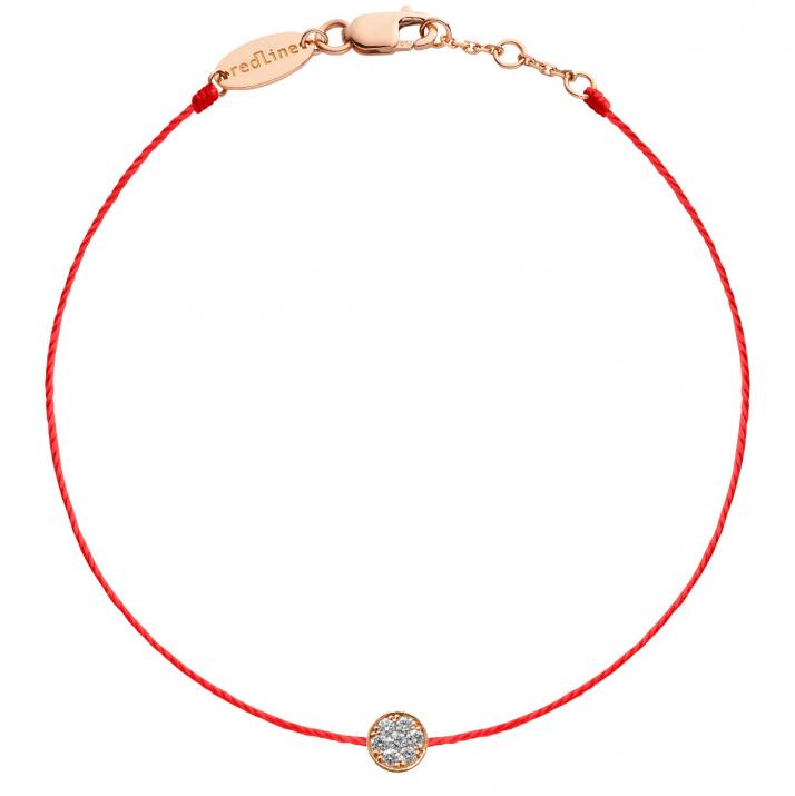 Pulsera Hilo Hope Oro Rosa - Redline - 0++