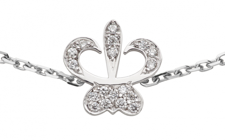 Chain Bracelet Lilium White Gold RedLine Jewelry - Redline - 0++