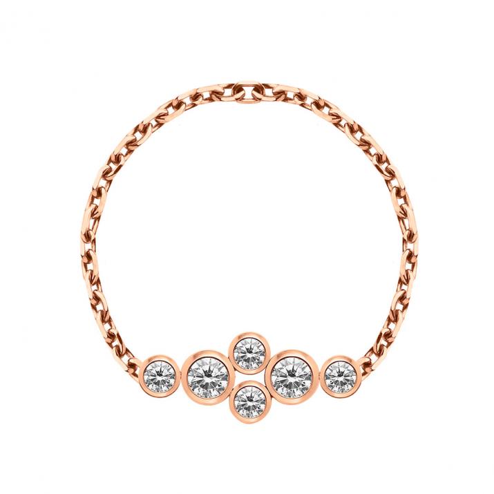 Anima a la cadena completa de oro rosa - Redline - 0++