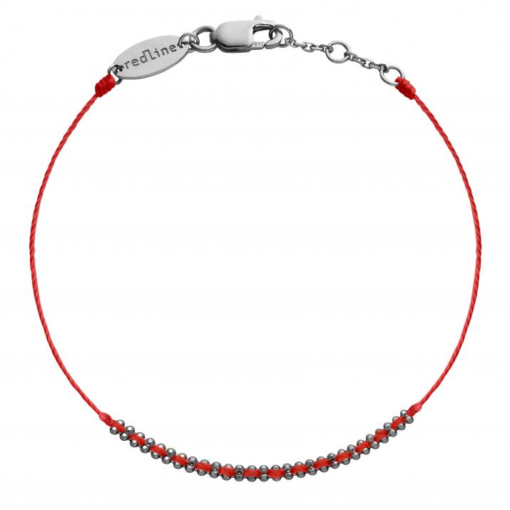 String bracelet with black gold mesh - Redline - 0++