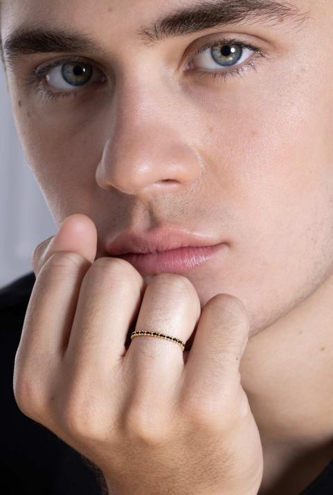 Anillo de Alambre Eclipse Oro rosa - Redline - 0++