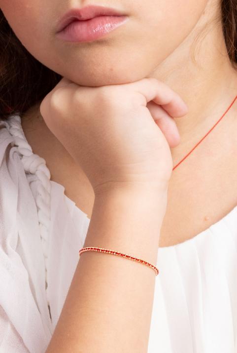 Pulsera de cadena Aurore Enfant Oro rosa - Redline - 0++