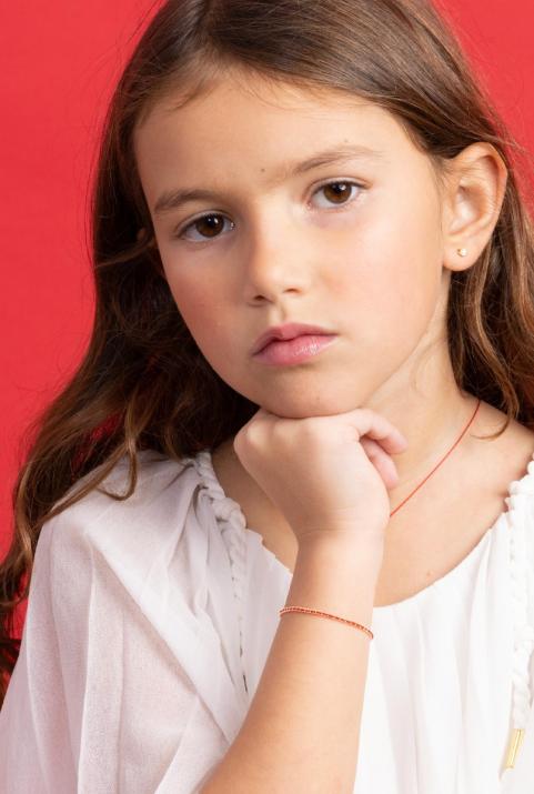 Pulsera de cadena Aurore Enfant Oro rosa - Redline - 0++