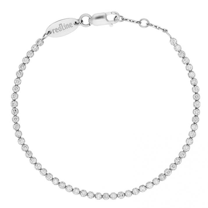 Pulsera con 1.05ct de diamantes en oro blanco - Redline - 0++