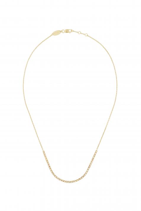 Chain Necklace Marilyn Diamonds Champages Yellow Gold RedLine Jewelry - Redline - 0++