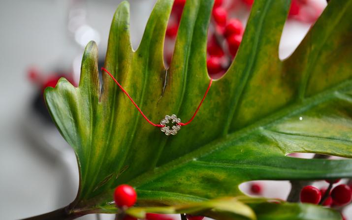 String Bracelet Trefle J Sting Bracelet Yellow Gold RedLine Jewelry - Redline - 0++
