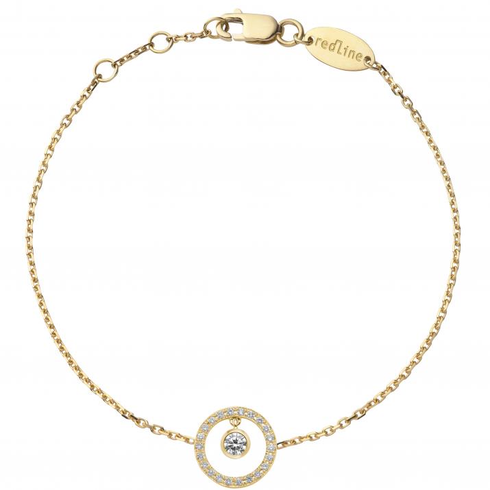 Chain Bracelet Aurelange Pure Yellow Gold RedLine Jewelry - Redline - 0++