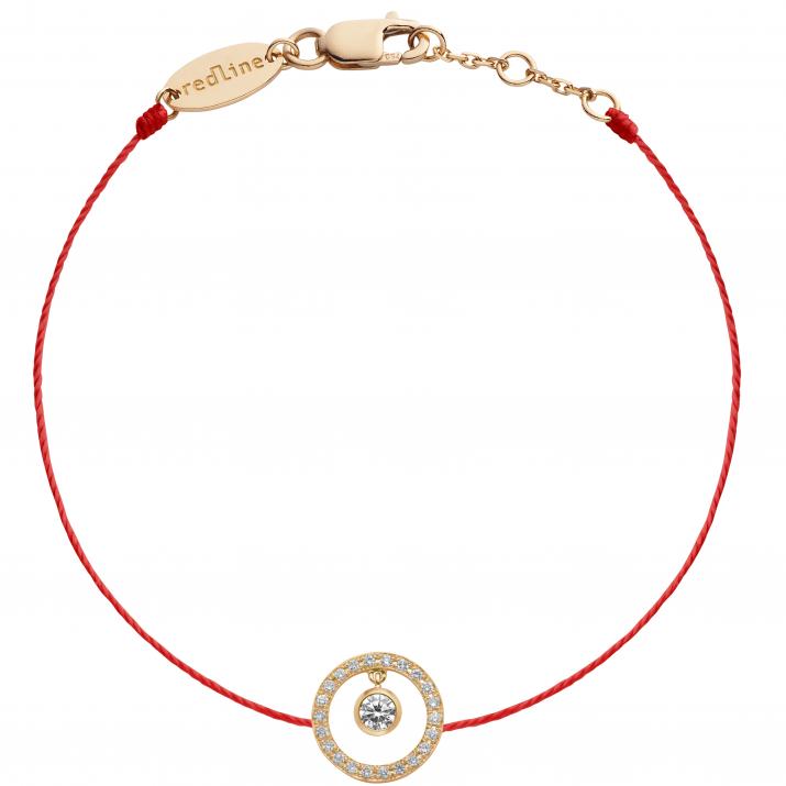 String Bracelet Aurelange Pure Rose Gold RedLine Jewelry - Redline - 0++