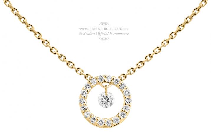 Chain Necklace Soleil De Diamant 1,0 Yellow Gold RedLine Jewelry - Redline - 0++