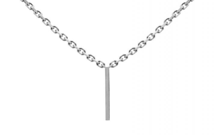 White gold chain necklace - Redline
