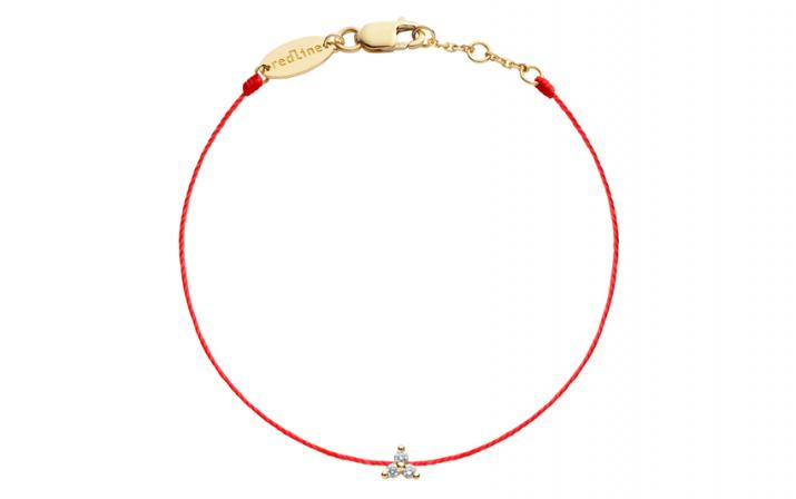String Bracelet Glitter Yellow Gold RedLine Jewelry - Redline