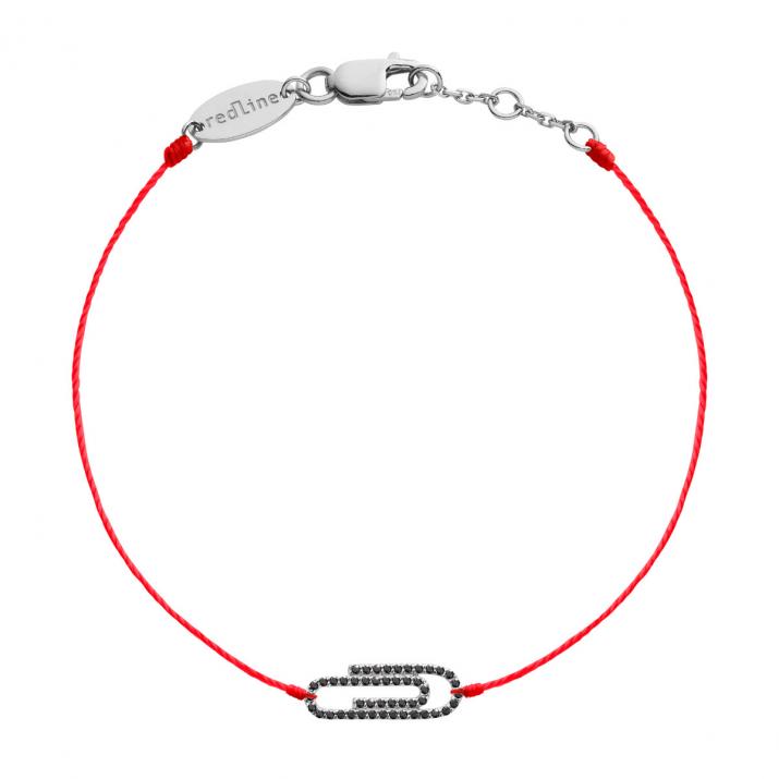 Pulsera Anillo Trombone Kcolor Oro Blanco - Redline - 0++
