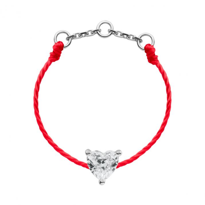 Anillo Bien aimé hilo de oro blanco - Redline - 0++