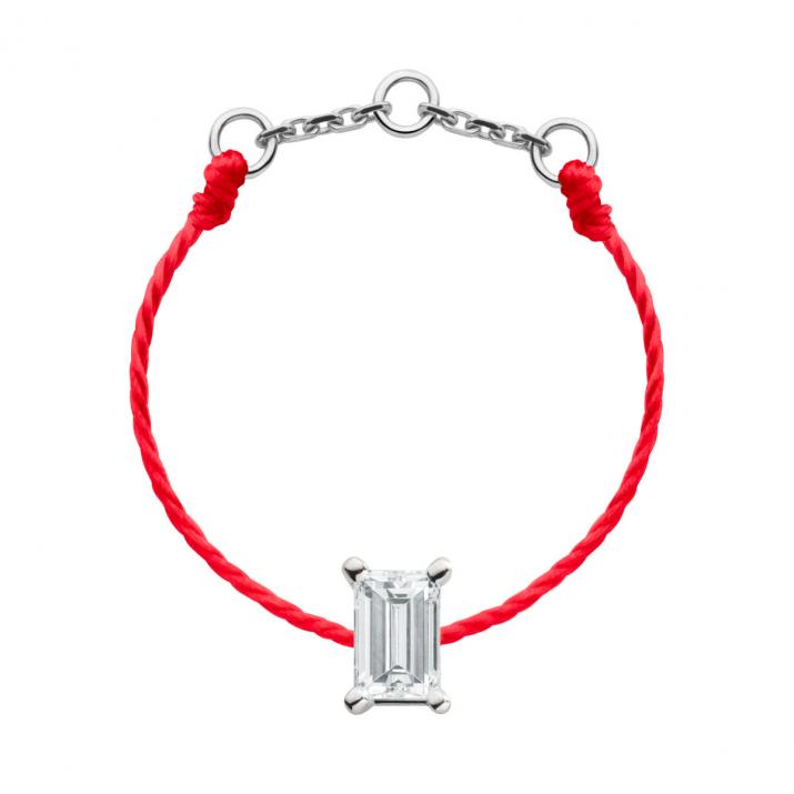 Anillo de Alambre Comtesse Oro Blanco - Redline