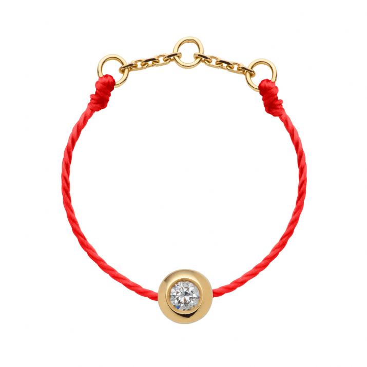 Anillo diamante 0.5ct  hilo en oro amarillo - Redline - 0++