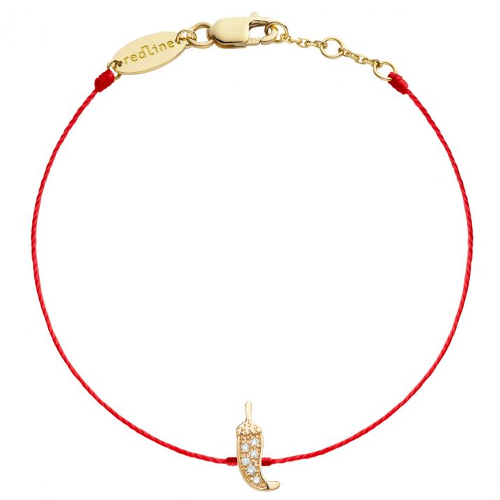 Pulsera en hilo diamante spicy Redline mujer en Oro Amarillo - Redline - 0++