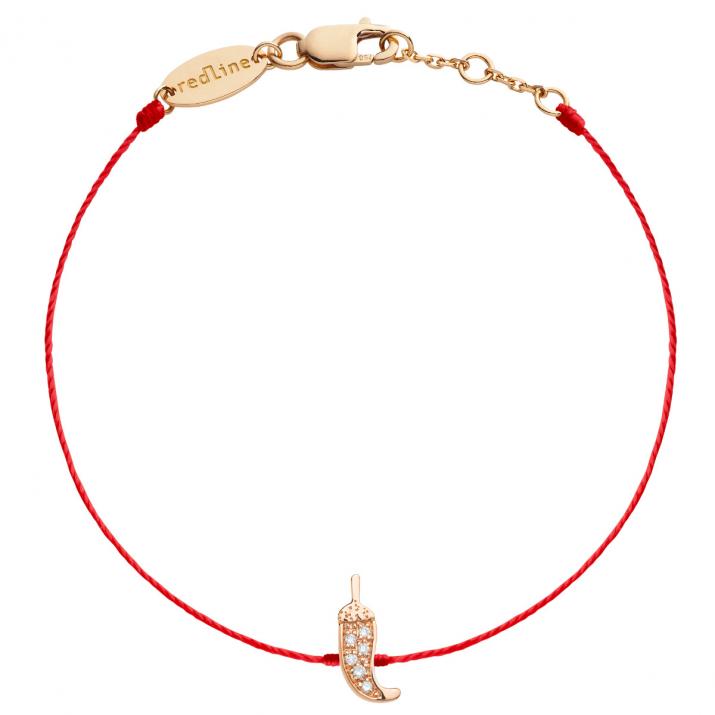 Pulsera en hilo diamante spicy Redline mujer en Oro Rosa - Redline - 0++
