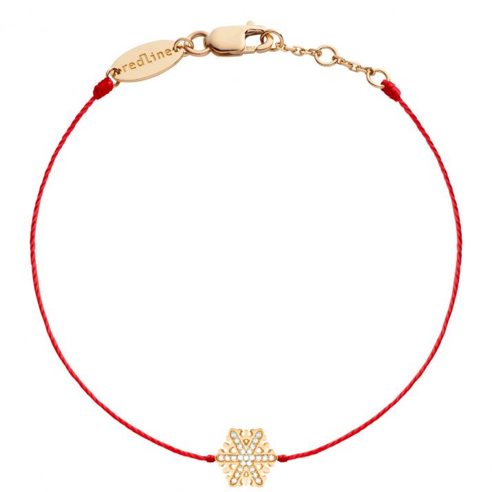 Pulsera en hilo diamante Flocon Redline en Oro Rosa - Redline - 0++