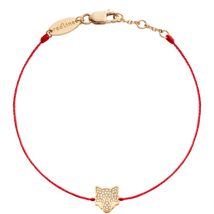 Pulsera en hilo diamante Fox Redline en Oro Rosa - Redline - 0++