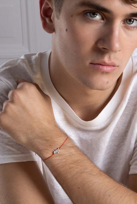 T Rex Pulsera De Cuerda Para Adultos Oro Blanco - Redline - 0++