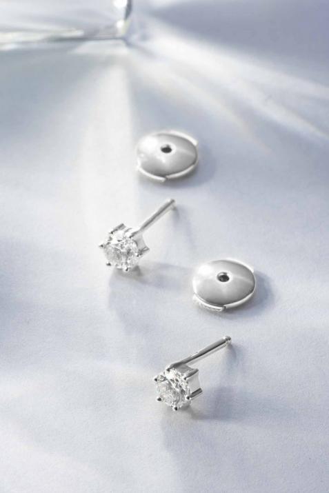 Absolu earring White gold - Redline - 0++