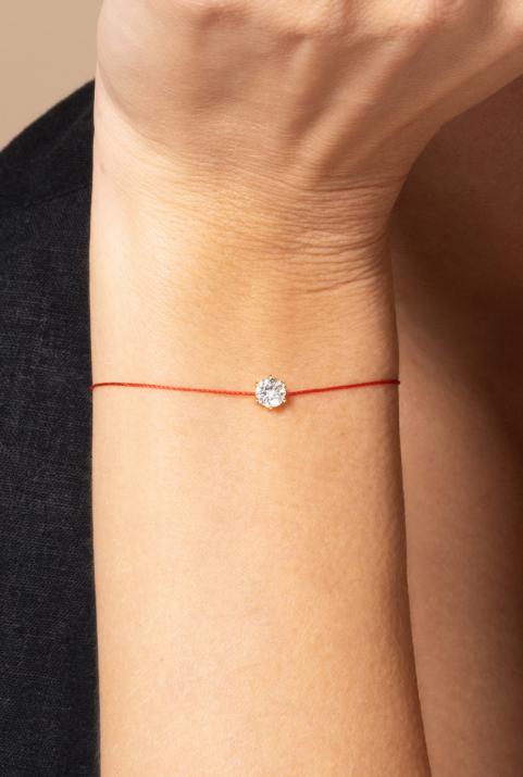 Pulsera absoluta hilo loco oro rosa - Redline - 0++