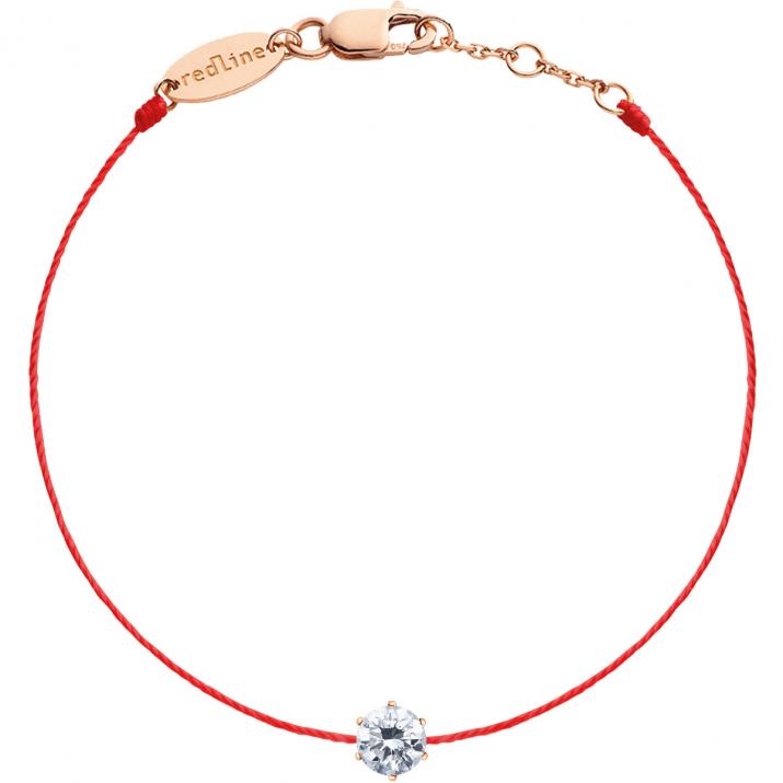 Pulsera absoluta hilo loco oro rosa - Redline - 0++
