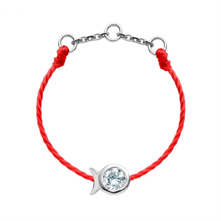 Anillo de Alambre Mini Pure Fish Oro Blanco - Redline - 0++