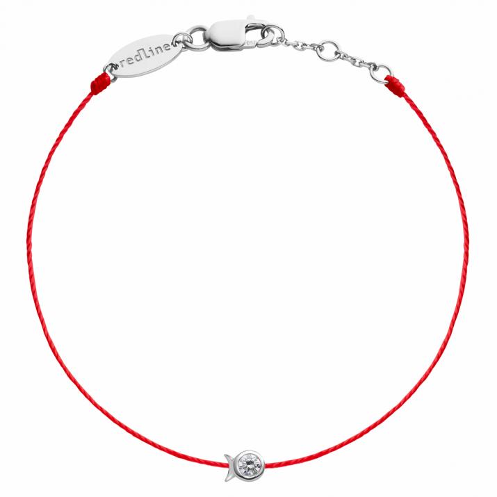 Pulsera Para Niños Mini Pure Fish Oro Blanco - Redline - 0++