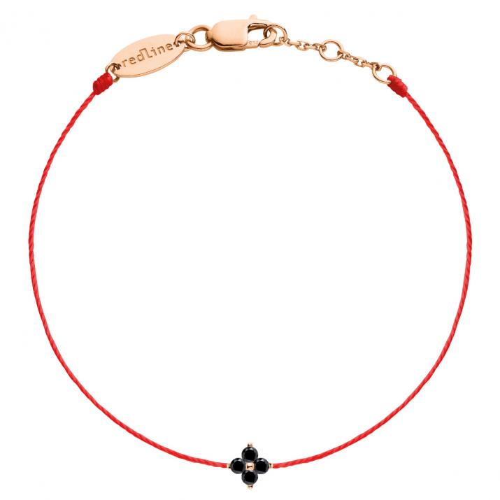 Pulsera brillante hilo de kcolor oro rosa - Redline - 0++