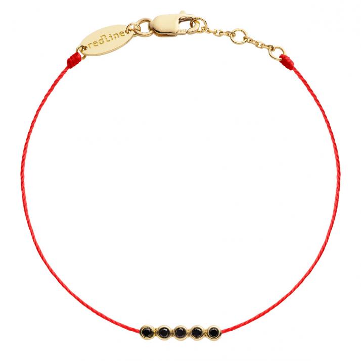 Pulsera para hombres río kcolor hilo de oro amarillo - Redline - 0++