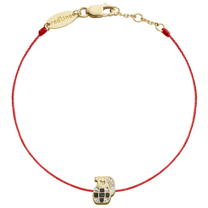 Boum Pulsera Hilo Hombres Oro Amarillo - Redline - 0++