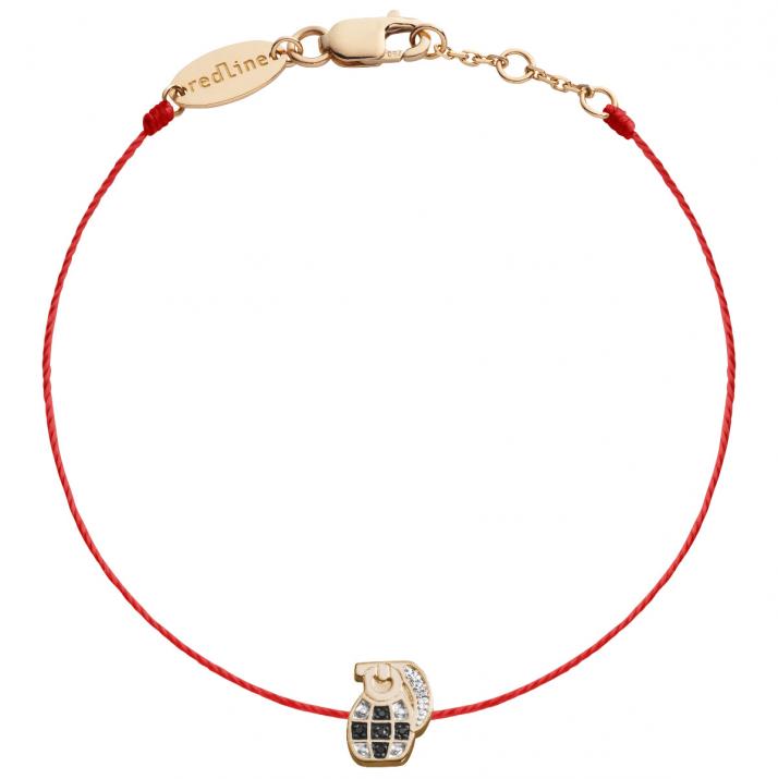 Boum Pulsera De Hilo De Oro De Oro Rosa - Redline - 0++