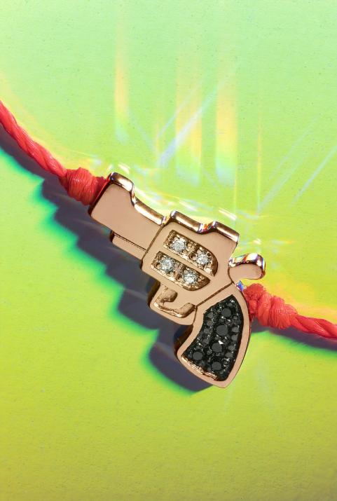 Hilo de brazalete de bang bang masculino oro amarillo - Redline - 0++