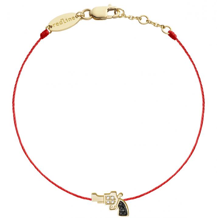 Hilo de brazalete de bang bang masculino oro amarillo - Redline - 0++