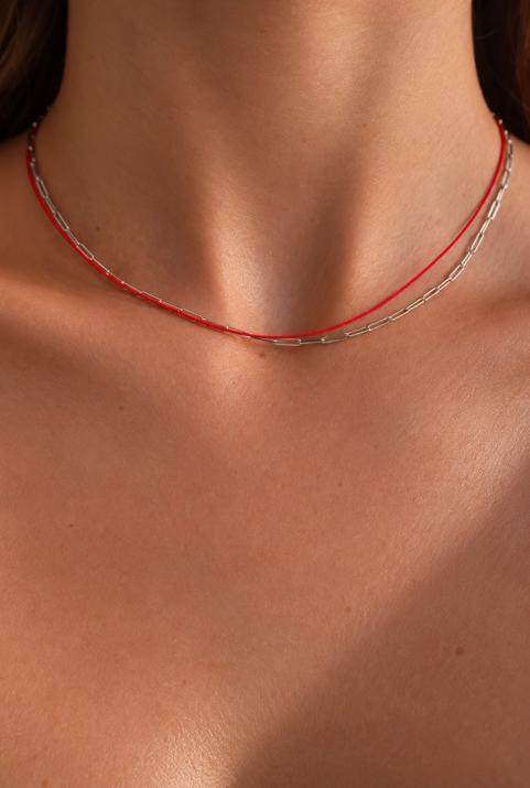 Collar my way duo oro blanco - Redline - 0++