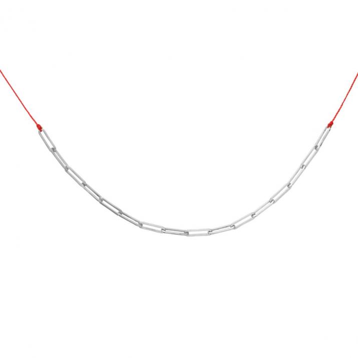 Collar My Way hilo de oro blanco - Redline - 0++